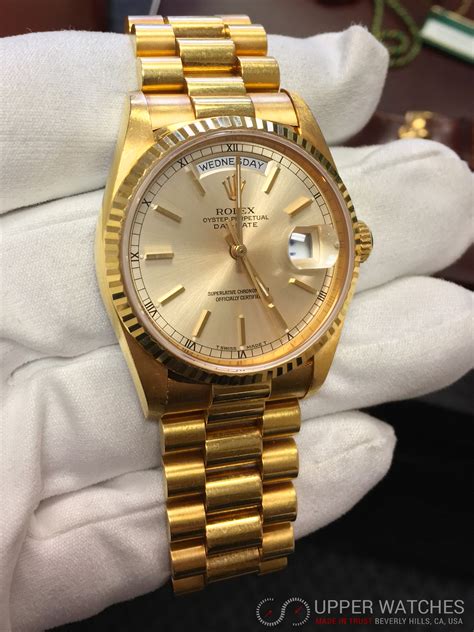 gold president rolex